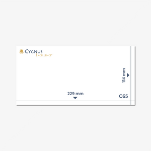 Bílé obálky Cygnus